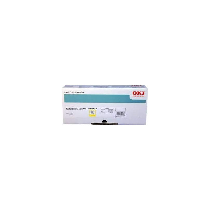 (45396213) OKI TONER AMARILLO EXECUTIVE ES7470/7480 (45396213) OKI TONER AMARILLO EXECUTIVE ES7470/7480