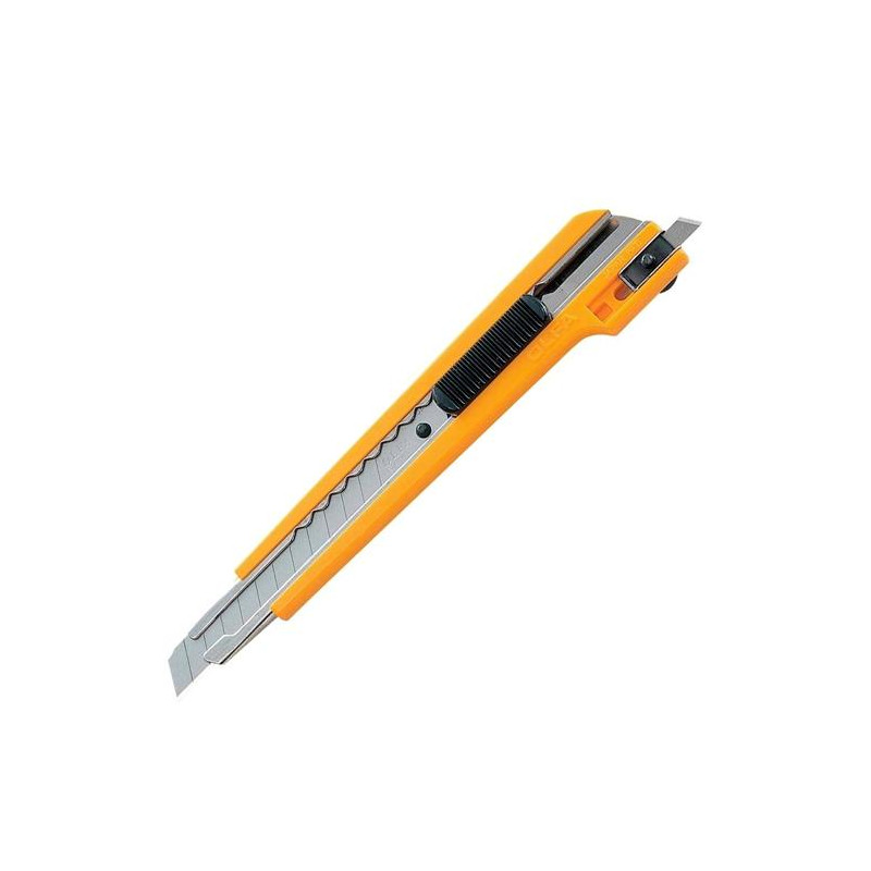 (A-3) OLFA CUTTER A-3 / CUCHILLA FRACTURABLE DE 9 MM / DIESTROS Y ZURDOS (A-3) OLFA CUTTER A-3 / CUCHILLA FRACTURABLE DE 9 MM / DIESTROS Y ZURDOS