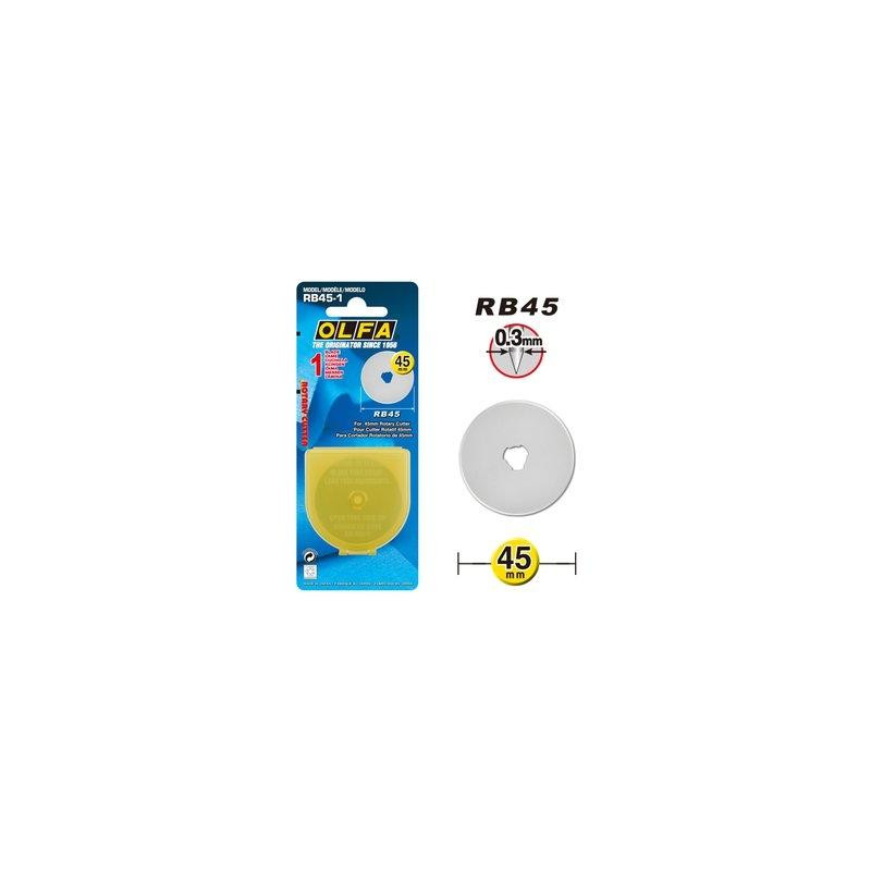 (RB45-1) OLFA REPUESTO PARA CUTTER RTY-2 / 1 CUCHILLA (RB45-1) OLFA REPUESTO PARA CUTTER RTY-2 / 1 CUCHILLA