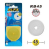 (RB45-1) OLFA REPUESTO PARA CUTTER RTY-2  / 1 CUCHILLA