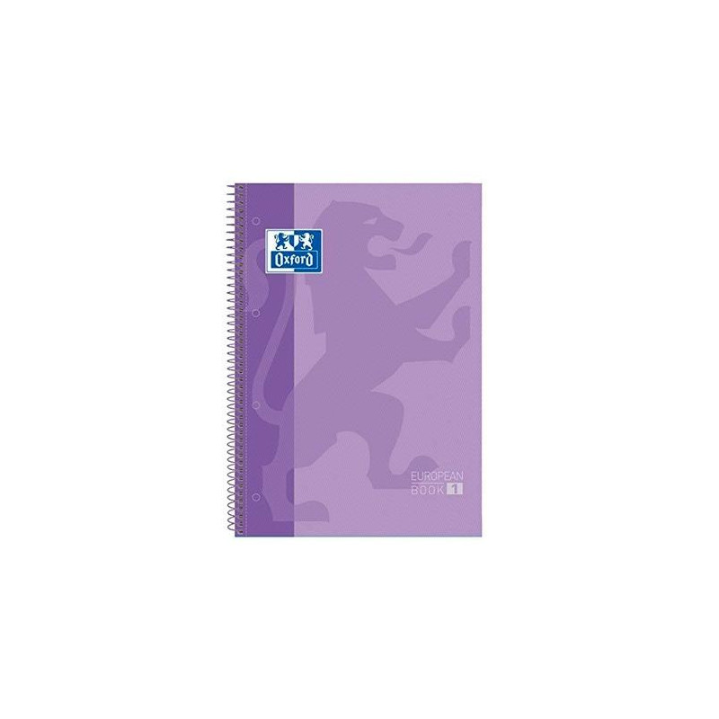 (400117273) OXFORD CUADERNO TOUCH EUROPEANBOOK 1 WRITE&ERASE 80H A4+ 5X5MM MICROPERFORADO T/EXTRADURA MALVA PASTEL (400117273) OXFORD CUADERNO TOUCH EUROPEANBOOK 1 WRITE&ERASE 80H A4+ 5X5MM MICROPERFORADO T/EXTRADURA MALVA PASTEL
