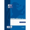 (400173747) OXFORD RECAMBIO CLASSIC 100H A4 SUELTAS 90GR 4X4MM C/MARGEN AZUL