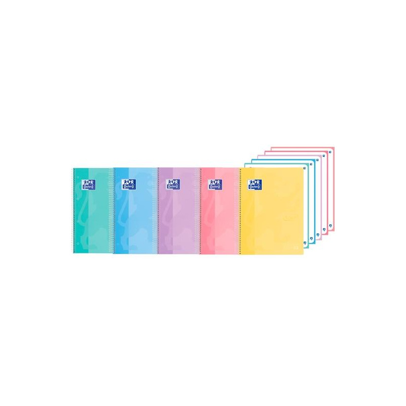 (400184542) OXFORD CUADERNO EUROPEANBOOK 5 TOUCH PASTEL A4+ 120H DOTS T/EXTRADURA TACTO SUAVE C/SURTIDOS PASTEL (400184542) OXFORD CUADERNO EUROPEANBOOK 5 TOUCH PASTEL A4+ 120H DOTS T/EXTRADURA TACTO SUAVE C/SURTIDOS PASTEL