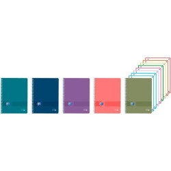 (400196859) OXFORD CUADERNO EUROPEANBOOK 8 LIVE&GO 160H A4+ 1 LÍNEA WRITE&ERASE T/PLÁSTICO C/SURTIDOS VIVOS