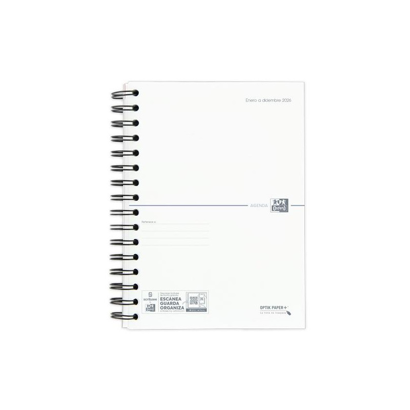 (400201737) OXFORD RECAMBIO AGENDA ANUAL ESPIRAL DOBLE A5 320H DP 2026 (400201737) OXFORD RECAMBIO AGENDA ANUAL ESPIRAL DOBLE A5 320H DP 2026