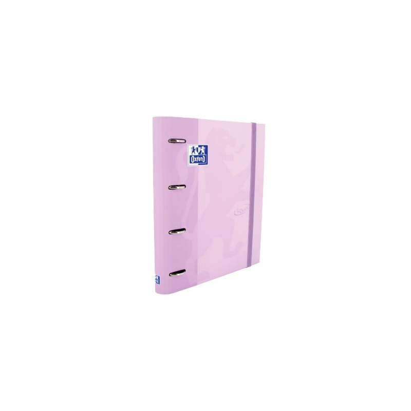 (400127155) OXFORD CARPETA ANILLAS 4X35MM TOUCH EUROPEANBINDER C/RECAMBIO 100H A4+ 5X5 T/EXTRADURA MALVA PASTEL (400127155) OXFORD CARPETA ANILLAS 4X35MM TOUCH EUROPEANBINDER C/RECAMBIO 100H A4+ 5X5 T/EXTRADURA MALVA PASTEL