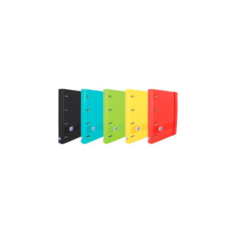 (400146210) OXFORD LIVE & GO CARPETA 4 ANILLAS EUROPEANBINDER POLYFOAM C/ RECAMBIO 100H 1 LÍNEA A4+ COLORES SURTIDOS VIVOS (400146210) OXFORD LIVE & GO CARPETA 4 ANILLAS EUROPEANBINDER POLYFOAM C/ RECAMBIO 100H 1 LÍNEA A4+ COLORES SURTIDOS VIVOS