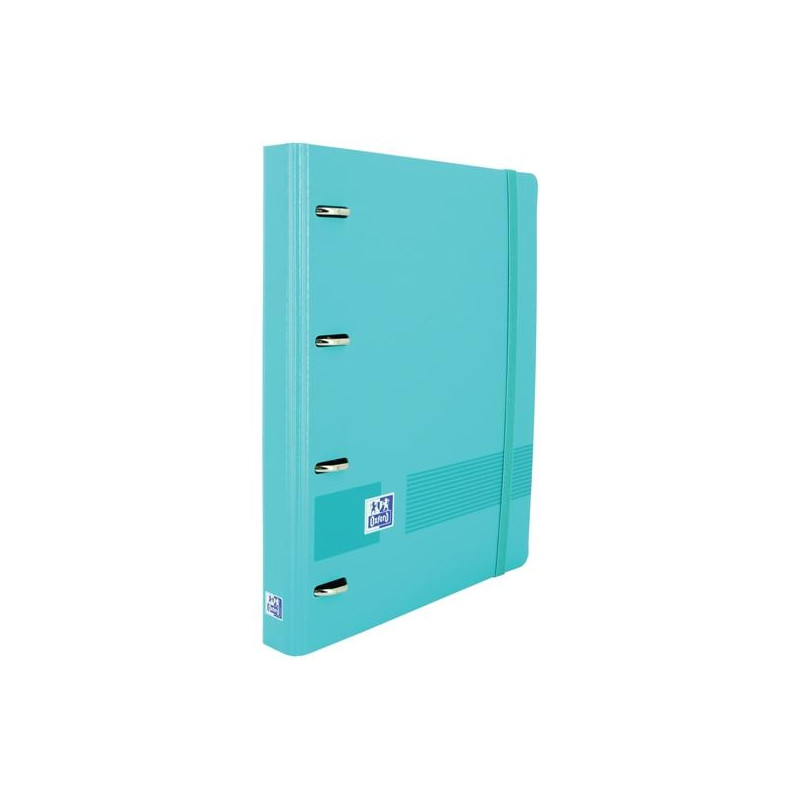 (400160536) OXFORD LIVE & GO CARPETA 4 ANILLAS 35MM EUROPEANBINDER A4+ POLYFOAM C/RECAMBIO 5X5 AQUA (400160536) OXFORD LIVE & GO CARPETA 4 ANILLAS 35MM EUROPEANBINDER A4+ POLYFOAM C/RECAMBIO 5X5 AQUA