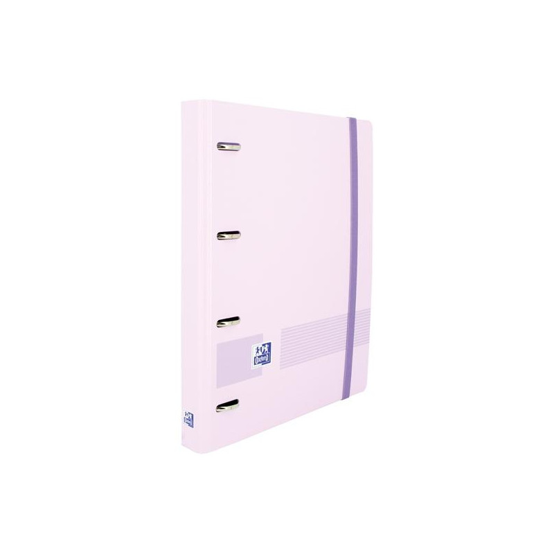 (400160538) OXFORD LIVE & GO CARPETA 4 ANILLAS 35MM EUROPEANBINDER A4+ POLYFOAM C/RECAMBIO 5X5 MALVA PASTEL (400160538) OXFORD LIVE & GO CARPETA 4 ANILLAS 35MM EUROPEANBINDER A4+ POLYFOAM C/RECAMBIO 5X5 MALVA PASTEL