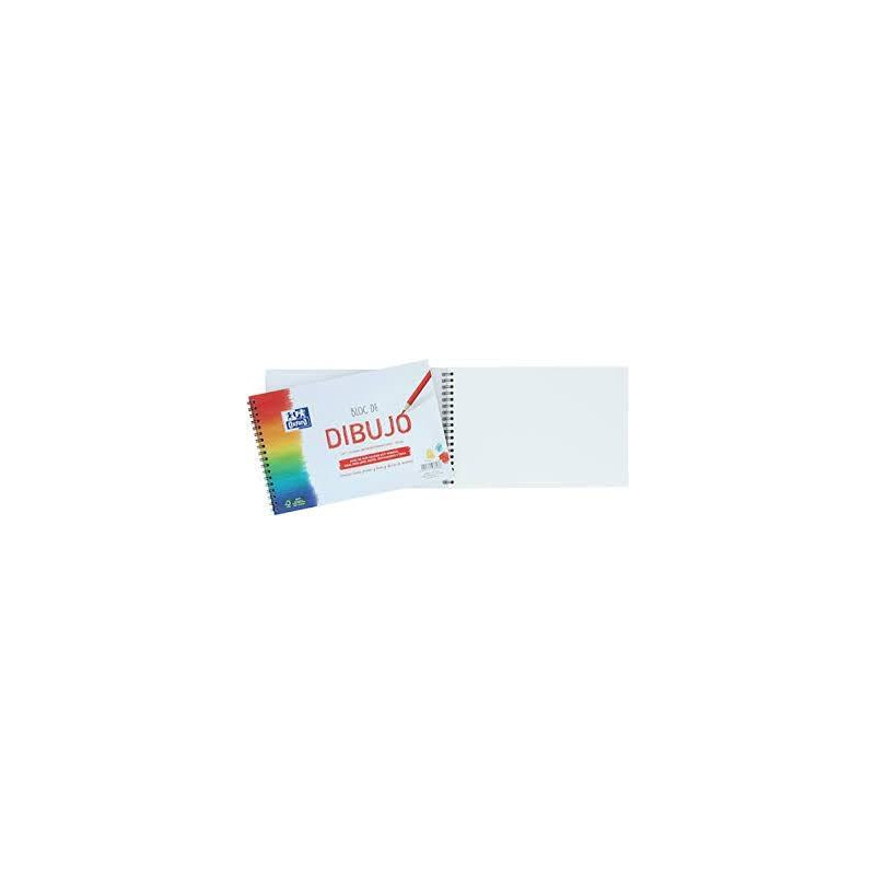 (400148231) OXFORD BLOC DIBUJO ESCOLAR T/ BLANDA ESPIRAL MICROPERFORADO 20H 130GR A5+ LISO BLANCO (400148231) OXFORD BLOC DIBUJO ESCOLAR T/ BLANDA ESPIRAL MICROPERFORADO 20H 130GR A5+ LISO BLANCO