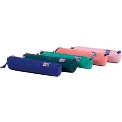 (400174183) OXFORD ESTUCHE KANGOO TOUCH REDONDO PEQUEÑO MICROFIBRA C/SURTIDOS