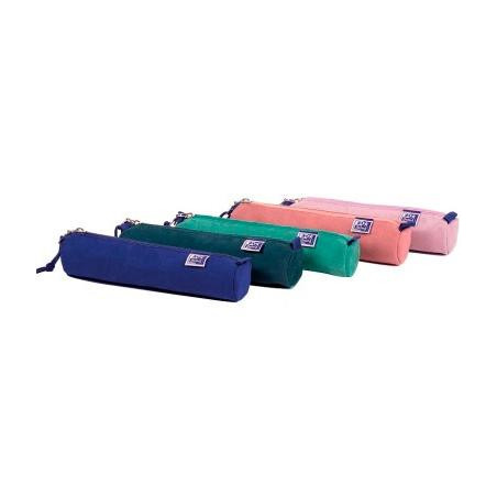 (400174183) OXFORD ESTUCHE KANGOO TOUCH REDONDO PEQUEÑO MICROFIBRA C/SURTIDOS