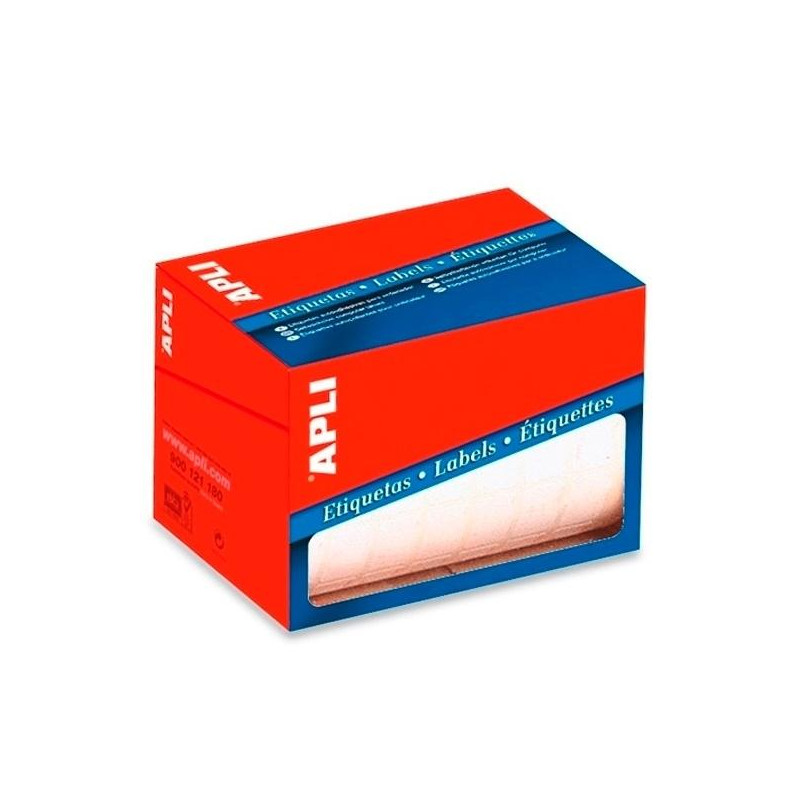 (01694) APLI ETIQUETAS PARA PRECIOS 34X53MM ESCRITURA MANUAL CANTOS ROMOS ROLLO DE 900 BLANCO (01694) APLI ETIQUETAS PARA PRECIOS 34X53MM ESCRITURA MANUAL CANTOS ROMOS ROLLO DE 900 BLANCO