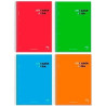 (16366) PACSA CUADERNO SUPERBLOCK EXTRA 120H A4 90GR 5X5 + GRECA MICROPERFORADO TAPA DURA PACK 4 UD C/SURTIDOS