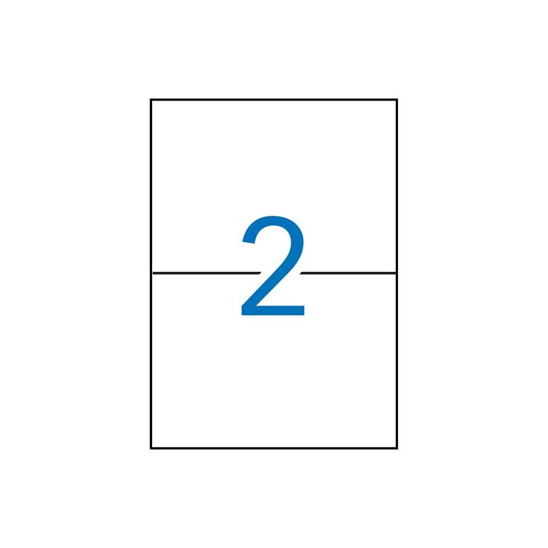 (01787) APLI ETIQUETAS ADHESIVAS 210X148MM INKJET/LÁSER C/RECTOS 2 X 500H BLANCO (01787) APLI ETIQUETAS ADHESIVAS 210X148MM INKJET/LÁSER C/RECTOS 2 X 500H BLANCO