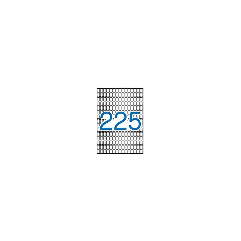 (01857) APLI ETIQUETAS ADHESIVAS 8X12MM MANUAL/IMPRESIÓN C/ROMOS 225 X 15H A5 BLANCO (01857) APLI ETIQUETAS ADHESIVAS 8X12MM MANUAL/IMPRESIÓN C/ROMOS 225 X 15H A5 BLANCO