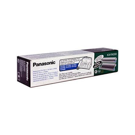 (KX-FA55X) PANASONIC CINTA DE TRANSFERENCIA TÉRMICA FAX KX-FP 181/185/151SP (PACK 2)