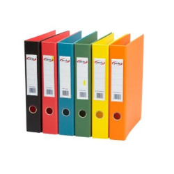 (248004) PARDO ARCHIVADOR ANILLAS 4 X 40MM FOLIO PLASTICO VERDE