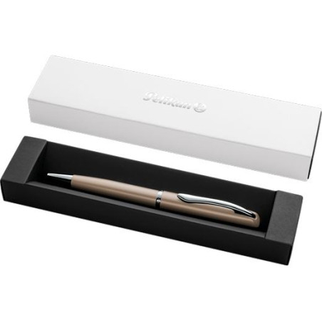 (400198311) PELIKAN BOLÍGRAFO JAZZ NOBLE ELEGANCE TINTA AZUL COLOR PARDO ESTUCHE DE REGALO