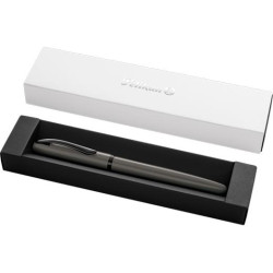 (400198404) PELIKAN PLUMA ESTILOGRÁFICA JAZZ NOBLE ELEGANCE M TINTA AZUL COLOR PIEDRA ESTUCHE DE REGALO