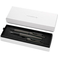 (400198409) PELIKAN SET BOLÍGRAFO + ESTILOGRÁFICA JAZZ NOBLE ELEGANCE TINTA AZUL COLOR PIEDRA ESTUCHE DE REGALO