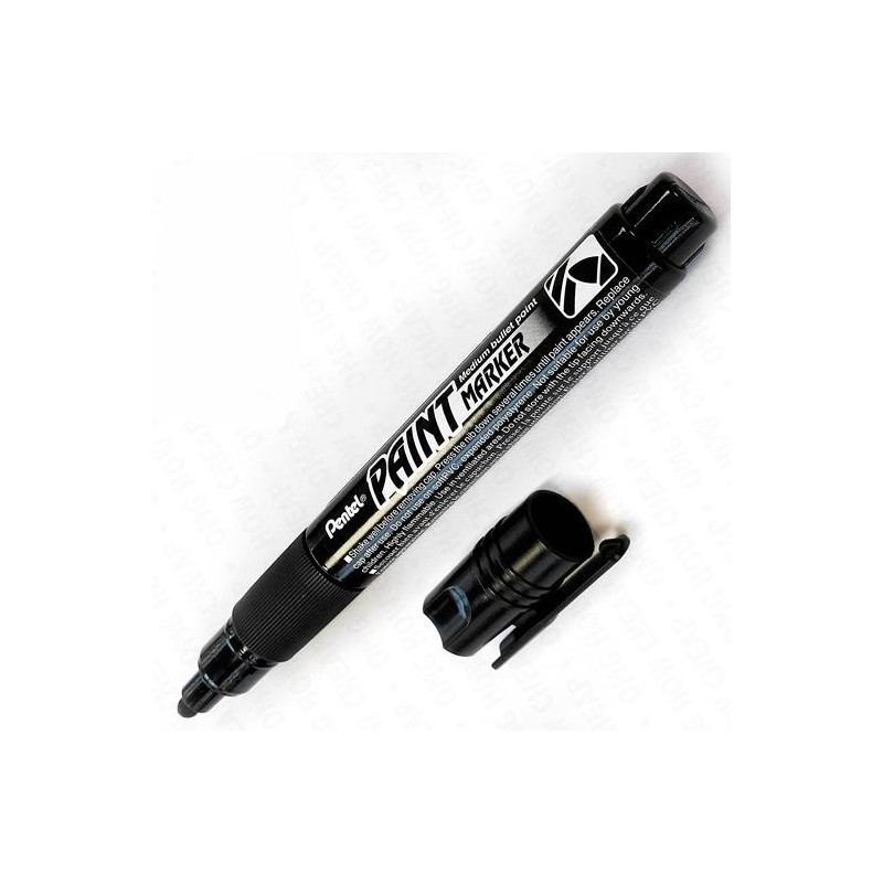 (MMP20-AO) PENTEL PAINT MARKER MARCADOR PERMANENTE PUNTA CONICA NEGRO -12U- (MMP20-AO) PENTEL PAINT MARKER MARCADOR PERMANENTE PUNTA CONICA NEGRO -12U-