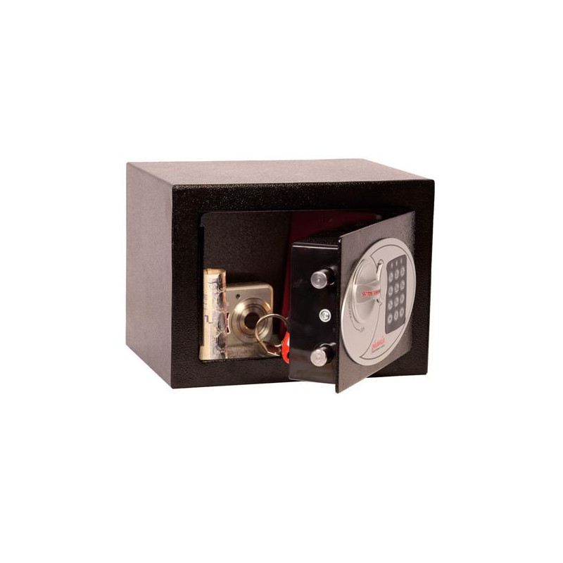 (SS0721E) PHOENIX CAJA DE SEGURIDAD COMPACT HOME OFFICE 170X230X170MM 5L CERRADURA ELECTRÓNICA NEGRO (SS0721E) PHOENIX CAJA DE SEGURIDAD COMPACT HOME OFFICE 170X230X170MM 5L CERRADURA ELECTRÓNICA NEGRO