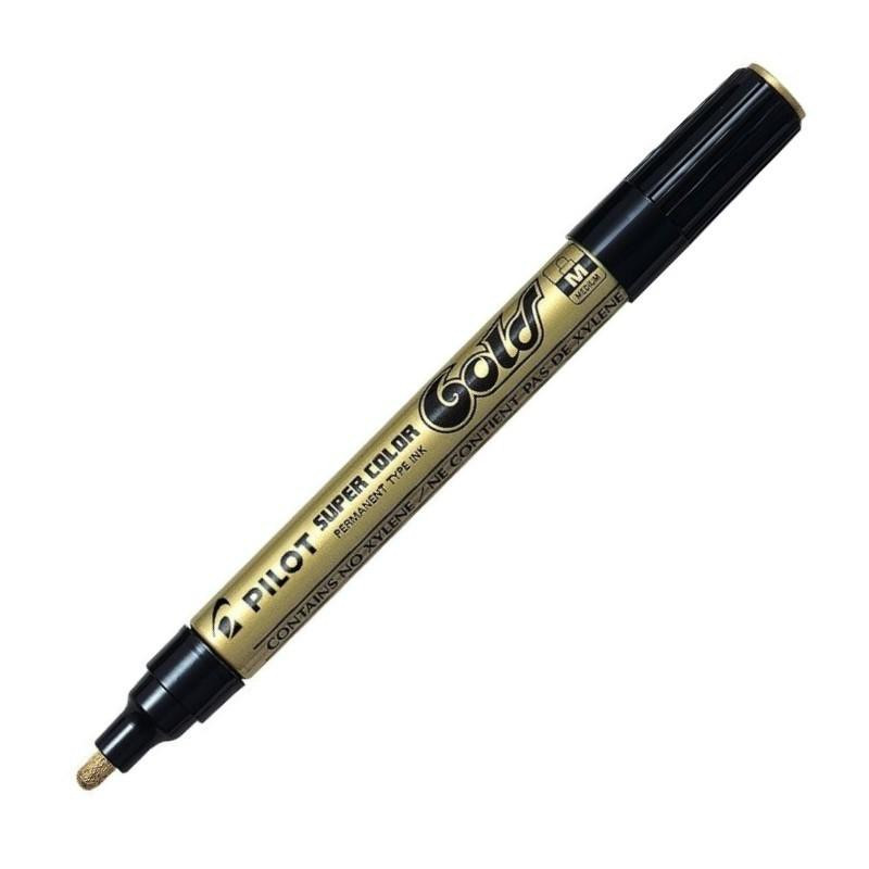 (SC-G-M) PILOT MARCADOR PERMANENTE SC MEDIO METÁLICO ORO (SC-G-M) PILOT MARCADOR PERMANENTE SC MEDIO METÁLICO ORO