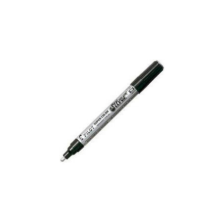 (SC-S-M) PILOT MARCADOR PERMANENTE DESECHABLE PLATA MEDIO