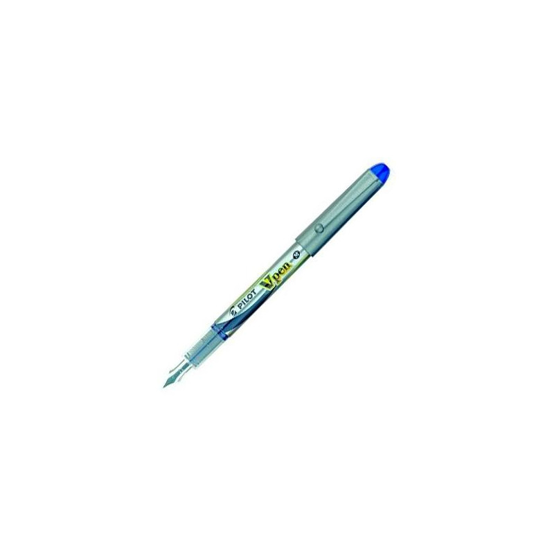 (SVP-4M-L) PILOT PLUMA DESECHABLE VPEN SILVER AZUL (SVP-4M-L) PILOT PLUMA DESECHABLE VPEN SILVER AZUL