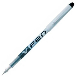(SVPN-4W-B) PILOT PLUMA DESECHABLE VPEN CUERPO BLANCO NEGRO