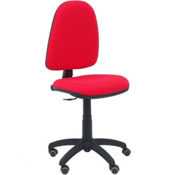 (04CPBALI350RP) PIQUERAS Y CRESPO SILLA AYNA BALI RUEDAS DE PARQUÉ ROJO