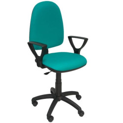 (04CPBALI39BGOLF) PIQUERAS Y CRESPO SILLA AYNA REGULABLE CONTACTO PERMANENTE BRAZOS/F TEJIDO VERDE CLARO