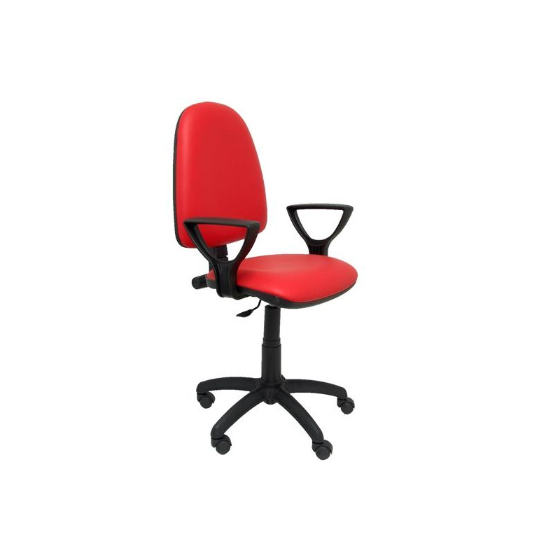 (04CPSPV79NBGOLF) PIQUERAS Y CRESPO SILLA AYNA REGULABLE EN ALTURA C/ BRAZOS FIJOS SIMILPIEL ROJO (04CPSPV79NBGOLF) PIQUERAS Y CRESPO SILLA AYNA REGULABLE EN ALTURA C/ BRAZOS FIJOS SIMILPIEL ROJO