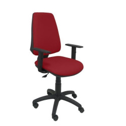 (14CPBALI933B10) PIQUERAS Y CRESPO SILLA ELCHE CP BRAZOS REGULABLES BALI COLOR GRANATE