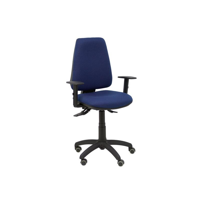 (14SBALI200B10RP) PIQUERAS Y CRESPO SILLA ELCHE S BALI AZUL MARINO BRAZOS REGULABLES RUEDAS DE PARQUÉ (14SBALI200B10RP) PIQUERAS Y CRESPO SILLA ELCHE S BALI AZUL MARINO BRAZOS REGULABLES RUEDAS DE PARQUÉ