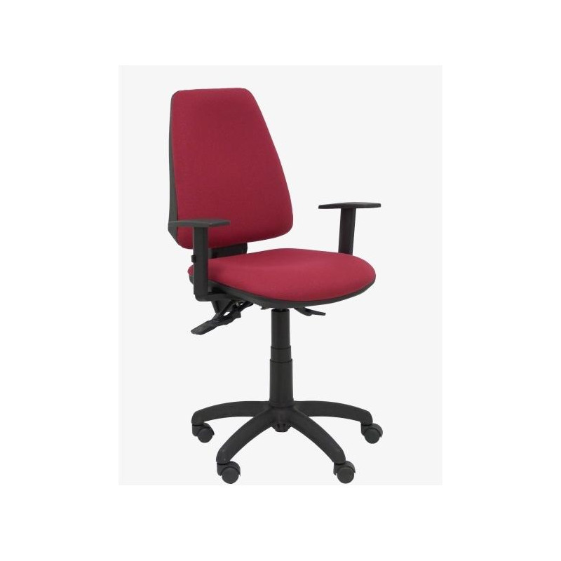 (14SBALI933B10) PIQUERAS Y CRESPO SILLA ELCHE S BRAZOS REGULABLES BALI GRANATE (14SBALI933B10) PIQUERAS Y CRESPO SILLA ELCHE S BRAZOS REGULABLES BALI GRANATE