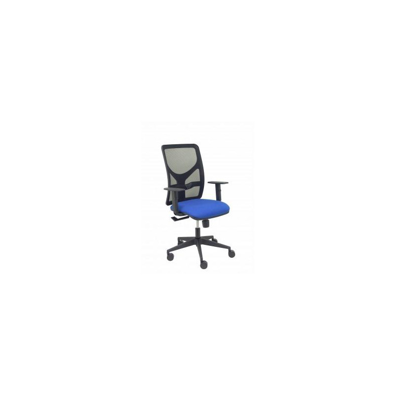 (21SBALI229B10) PIQUERAS Y CRESPO SILLA MOTILLA MALLA NEGRO Y TAPIZADO BALI AZUL (21SBALI229B10) PIQUERAS Y CRESPO SILLA MOTILLA MALLA NEGRO Y TAPIZADO BALI AZUL