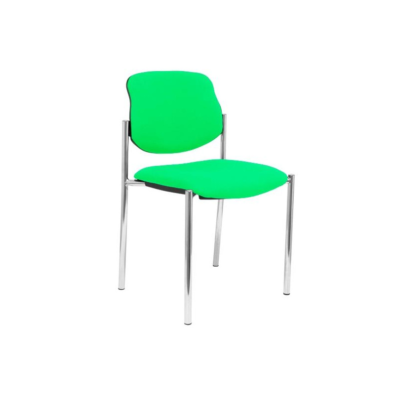 (27CRBALI22) PIQUERAS Y CRESPO SILLA FIJA STYL SIN BRAZOS CHASIS CROMO TEJIDO BALI VERDE PISTACHO (27CRBALI22) PIQUERAS Y CRESPO SILLA FIJA STYL SIN BRAZOS CHASIS CROMO TEJIDO BALI VERDE PISTACHO