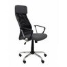 (32DBD840) PIQUERAS Y CRESPO SILLÓN DE DIRECCIÓN ESTERAS BASCULANTE B/FIJOS RESPALDO DE MALLA ASIENTO NEGRO