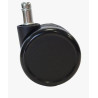 (KIT1R65N) PIQUERAS Y CRESPO KIT 5 RUEDAS NAILON Ø65MM PARA SILLA PERNO 11MM NEGRO