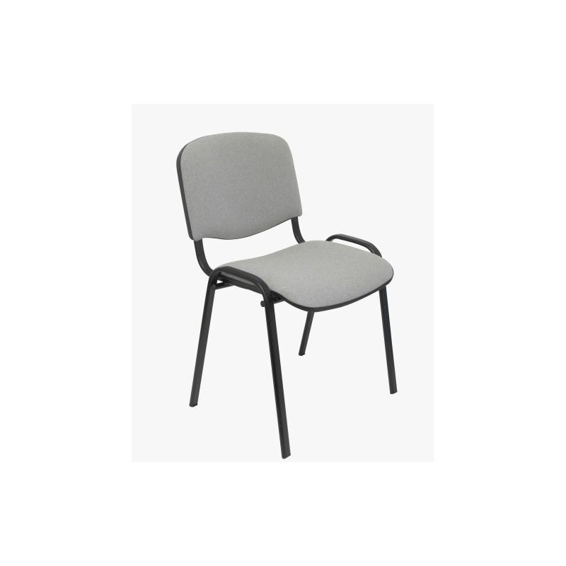 (PACK126PTNA40) PIQUERAS Y CRESPO PACK DE 1 SILLA FIJA APILABLE ISO TAPIZADA ARAN GRIS (PACK126PTNA40) PIQUERAS Y CRESPO PACK DE 1 SILLA FIJA APILABLE ISO TAPIZADA ARAN GRIS