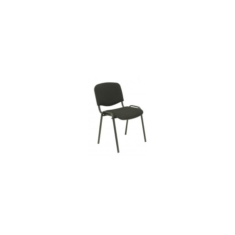 (PACK226PTNA840) PIQUERAS Y CRESPO PACK DE 2 SILLAS FIJAS APILABLES ISO TAPIZADA ARAN NEGRO (PACK226PTNA840) PIQUERAS Y CRESPO PACK DE 2 SILLAS FIJAS APILABLES ISO TAPIZADA ARAN NEGRO