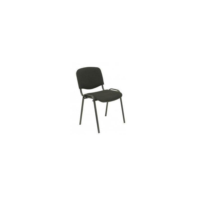 (PACK426ARAN840) PIQUERAS Y CRESPO PACK DE 4 SILLAS FIJAS APILABLES ISO TAPIZADA ARAN NEGRO (PACK426ARAN840) PIQUERAS Y CRESPO PACK DE 4 SILLAS FIJAS APILABLES ISO TAPIZADA ARAN NEGRO