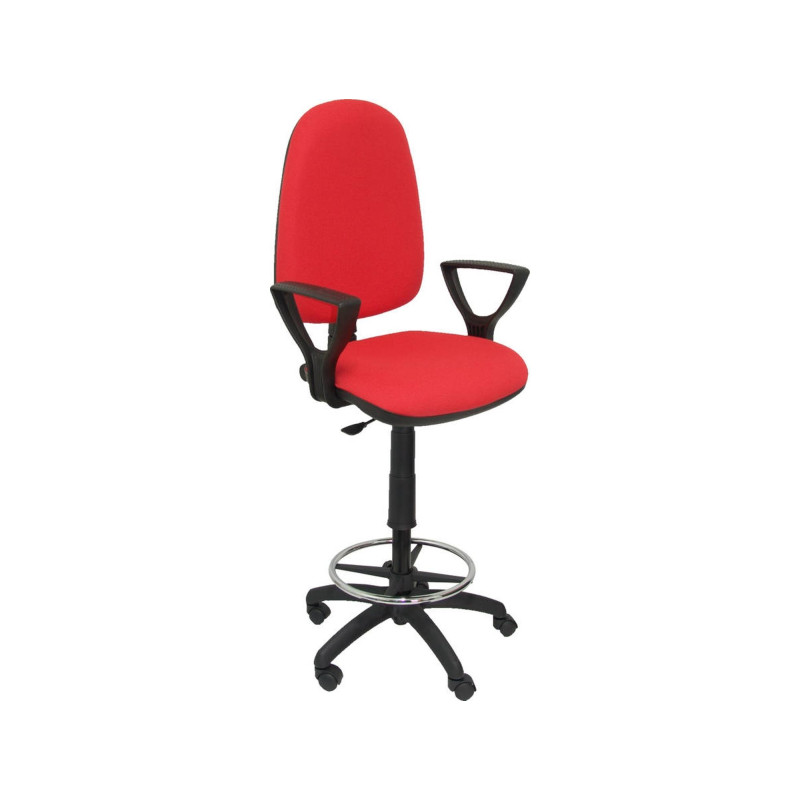 (T04CPBALI350BGOLF) PIQUERAS Y CRESPO TABURETE AYNA B/FIJOS REGULABLE EN ALTURA Y ARO REPOSAPIÉS TAPIZADO BALI ROJO (T04CPBALI350BGOLF) PIQUERAS Y CRESPO TABURETE AYNA B/FIJOS REGULABLE EN ALTURA Y ARO REPOSAPIÉS TAPIZADO BALI ROJO