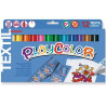 (10561) PLAYCOLOR TÉMPERAS SÓLIDAS TEXTIL POCKET EN BARRA ESTUCHE DE 12 C/SURTIDOS