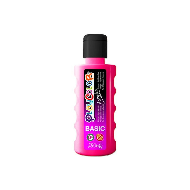 (18591) PLAYCOLOR PINTURA ACRYLIC BASIC BOTELLA 250ML MAGENTA (18591) PLAYCOLOR PINTURA ACRYLIC BASIC BOTELLA 250ML MAGENTA