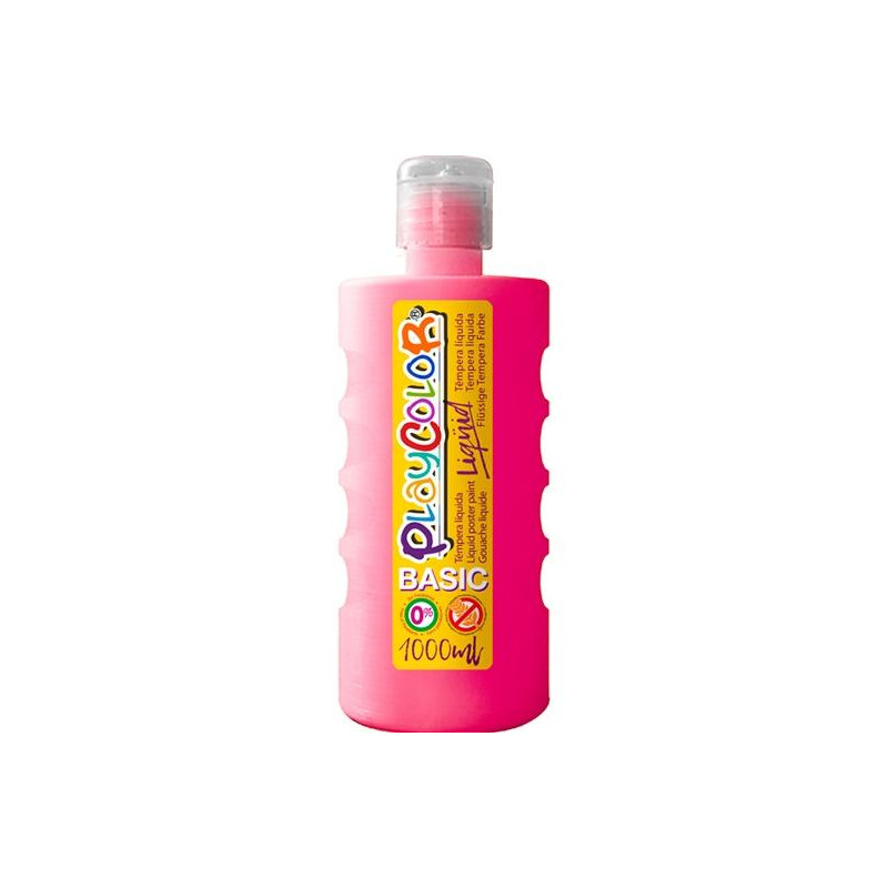 (19531) PLAYCOLOR TÉMPERA LÍQUIDA BASIC MAGENTA BOTELLA 1000ML (19531) PLAYCOLOR TÉMPERA LÍQUIDA BASIC MAGENTA BOTELLA 1000ML