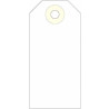 (121372) APLI ETIQUETAS COLGANTES C/ARANDELA 80X38MM CAJA DE 1000 CREMA
