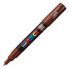 (285080000) POSCA MARCADOR  PC-1M NO PERMANENTE PUNTA FINA 0.7-1MM MARRÓN